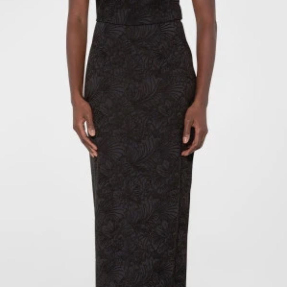 MARA HOFFMAN Maeve Organic Cotton Jacquard Midi Skirt
